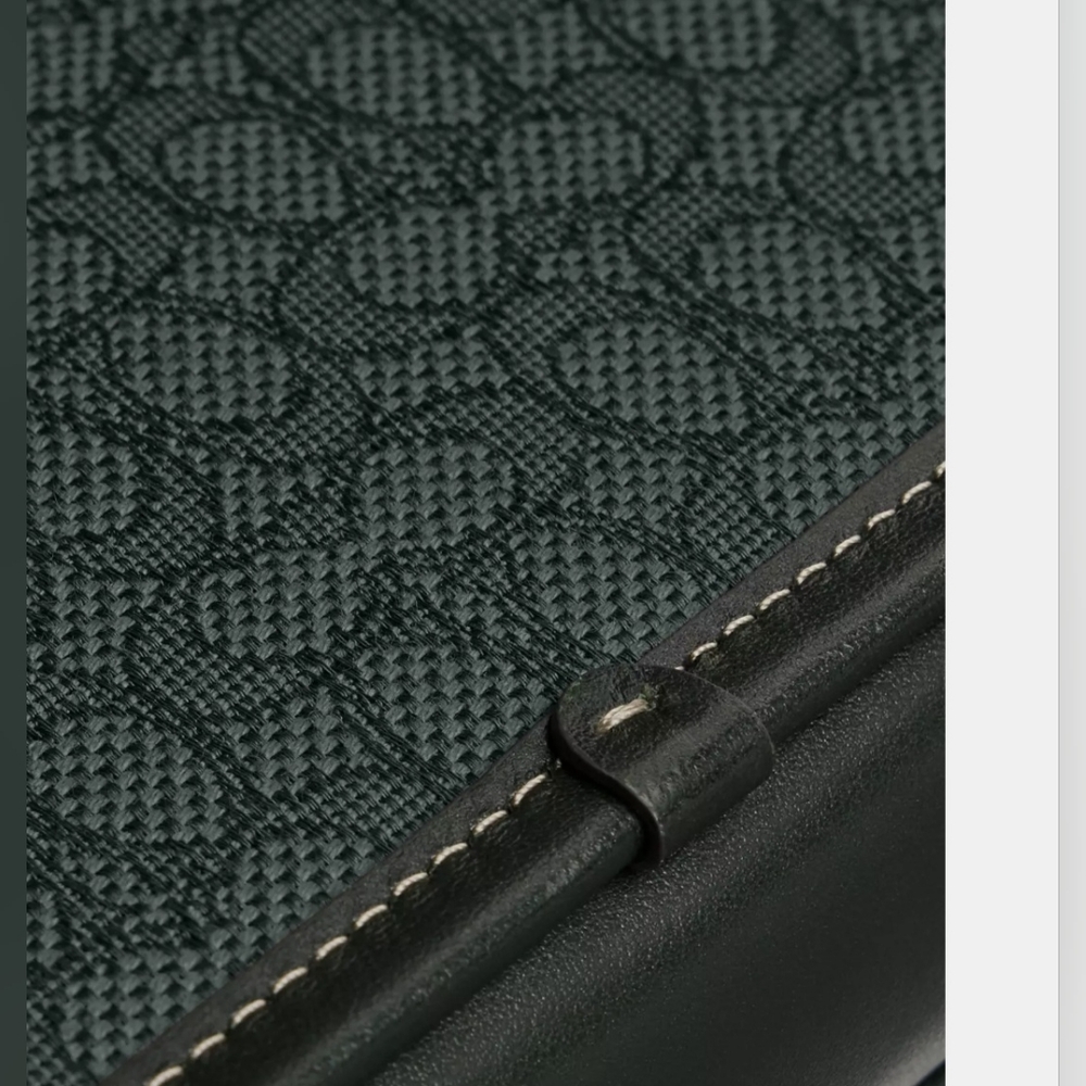 COACH Charter Slim Crossbody In Micro Signature Jacquard - Picture 6 of 12
